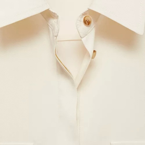 NWT MANGO
Women's Oversized Lyocell Shirt - Picture 6 of 7